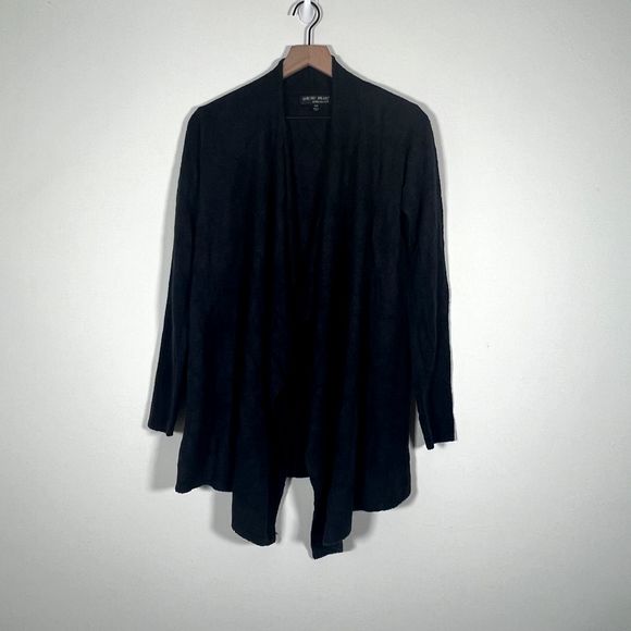 Barefoot Dreams Sweaters - Barefoot Dreams Womens Size S/M Black Open Front Cardigan Soft Comfy Long Sleeve